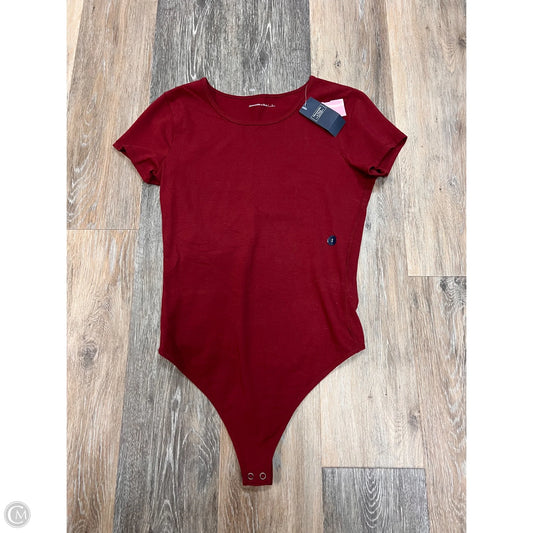 Bodysuit By Abercrombie And Fitch In Red, Size: S