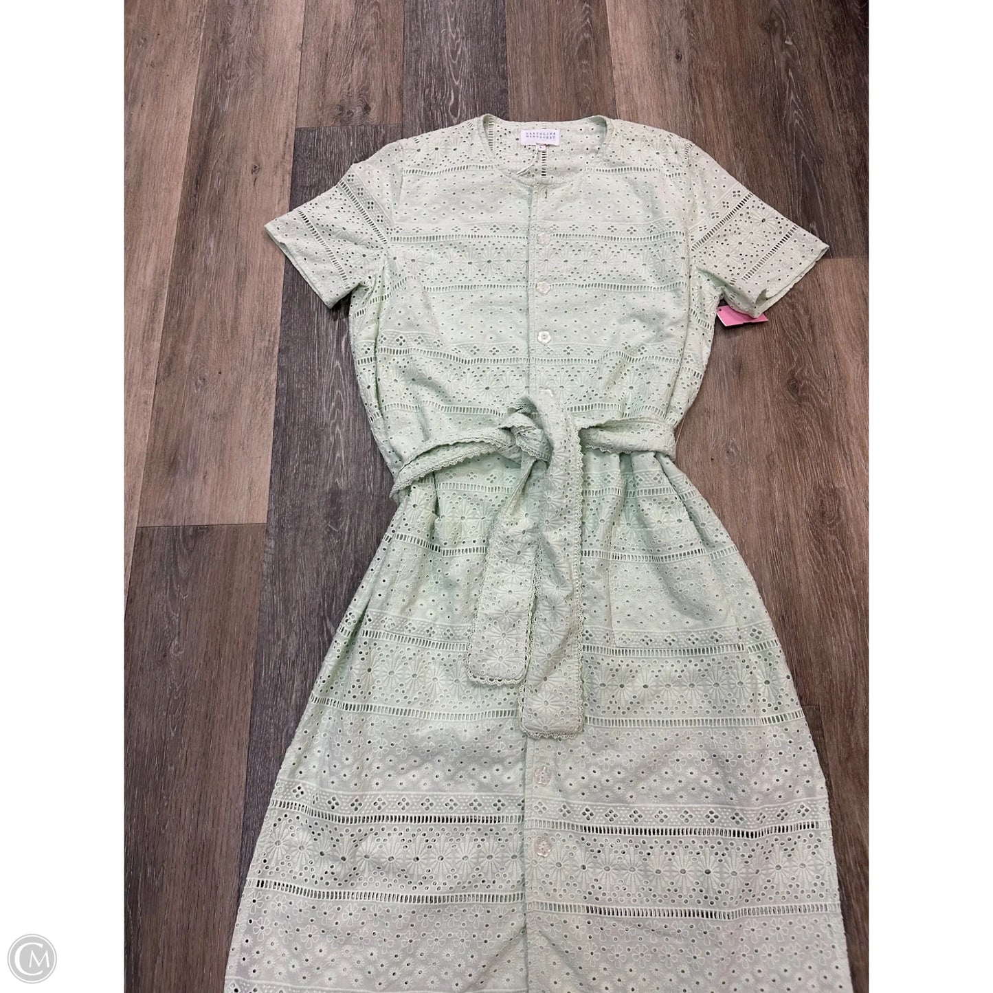 Dress Casual Maxi By Cartolina Nantucket In Green, Size: L