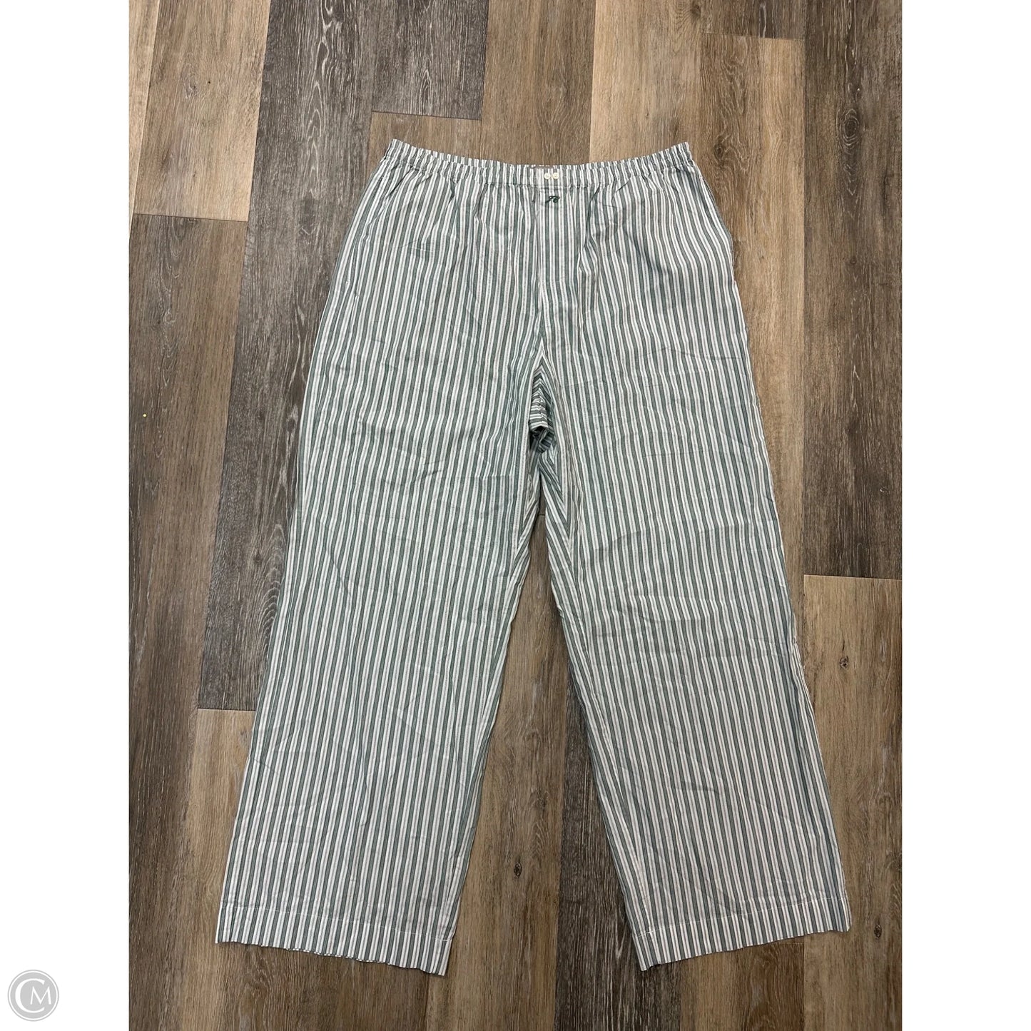 Pants Pajama By J. Crew In Green, Size: L