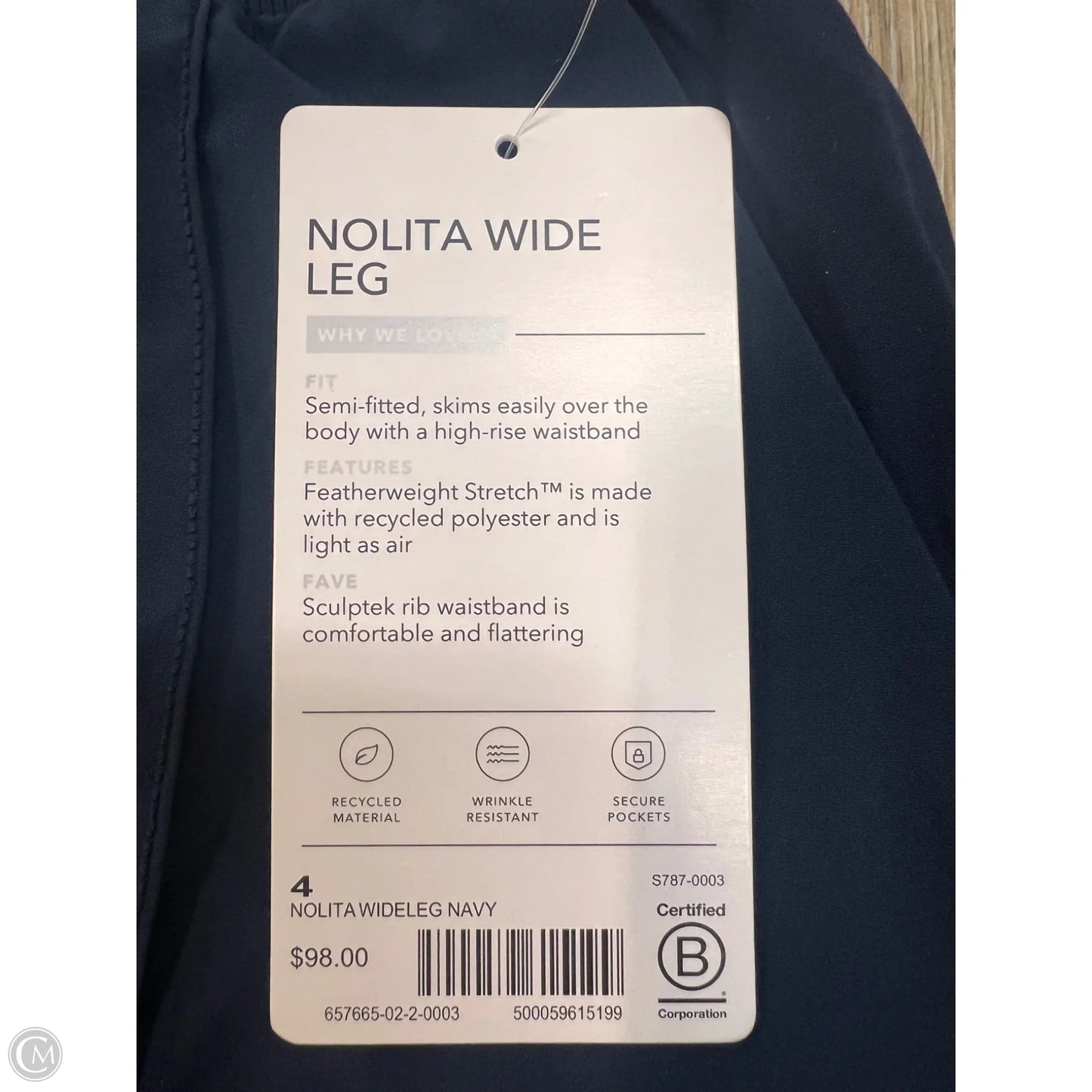 Athletic Pants By Athleta In Navy, Size: 4