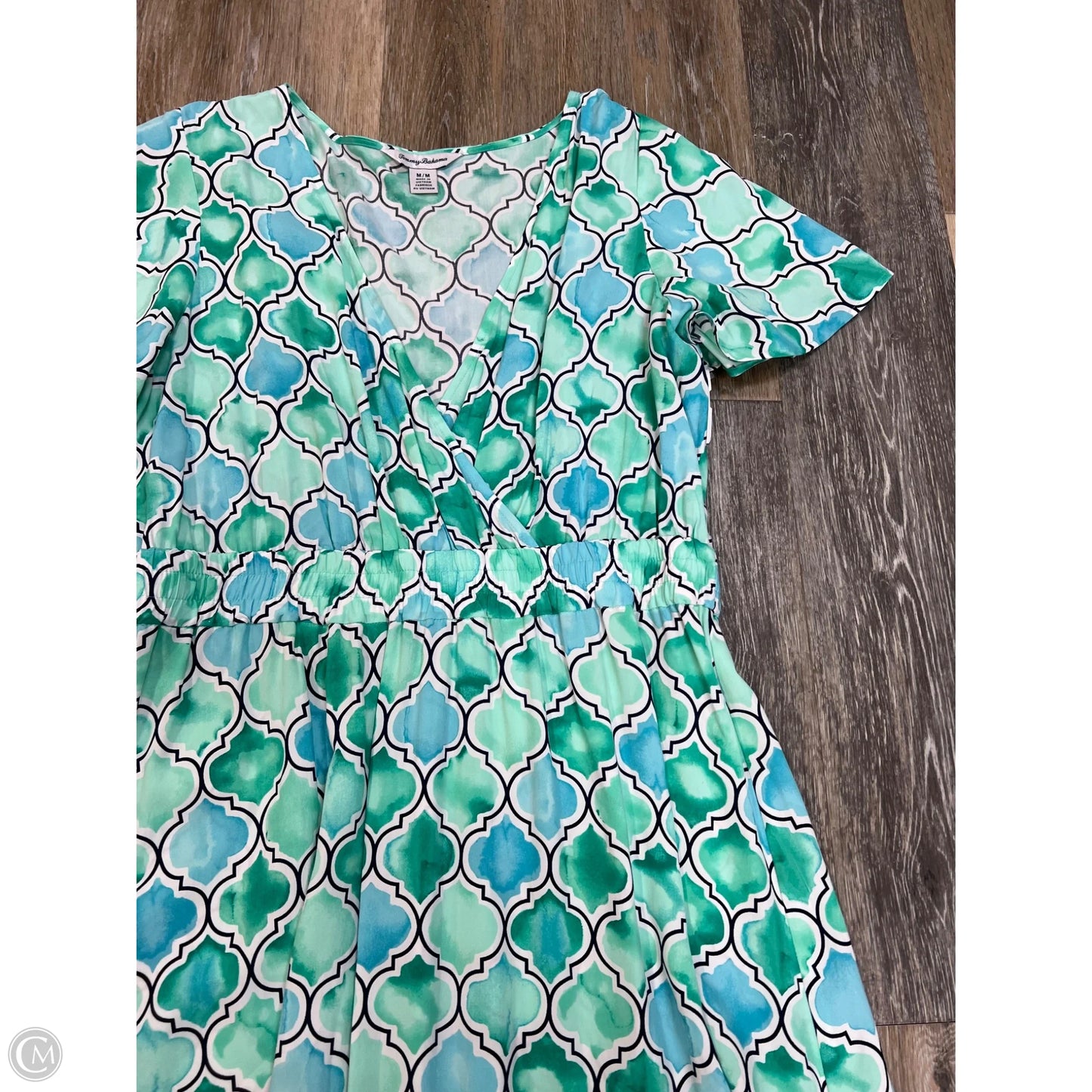 Dress Casual Maxi By Tommy Bahama In Green, Size: M