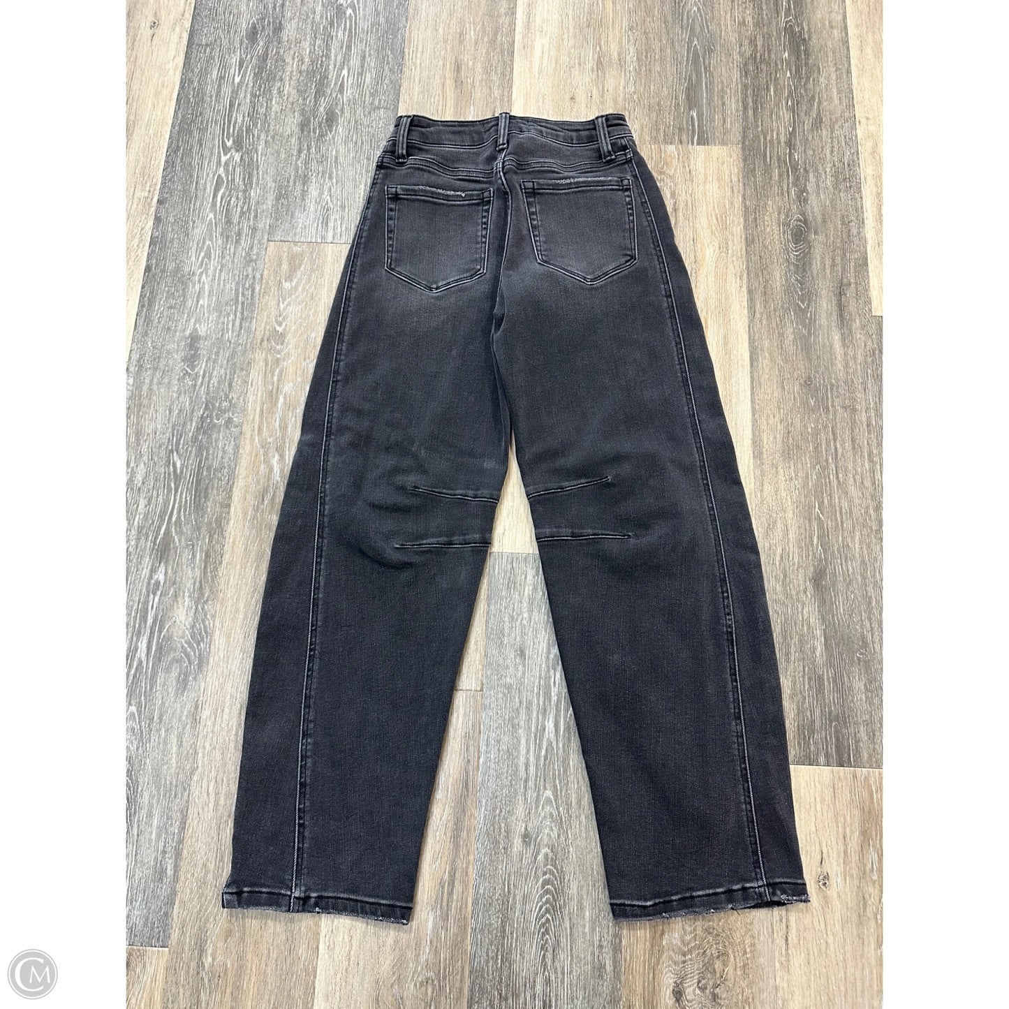 Jeans Straight By Vici In Black Denim, Size: 0