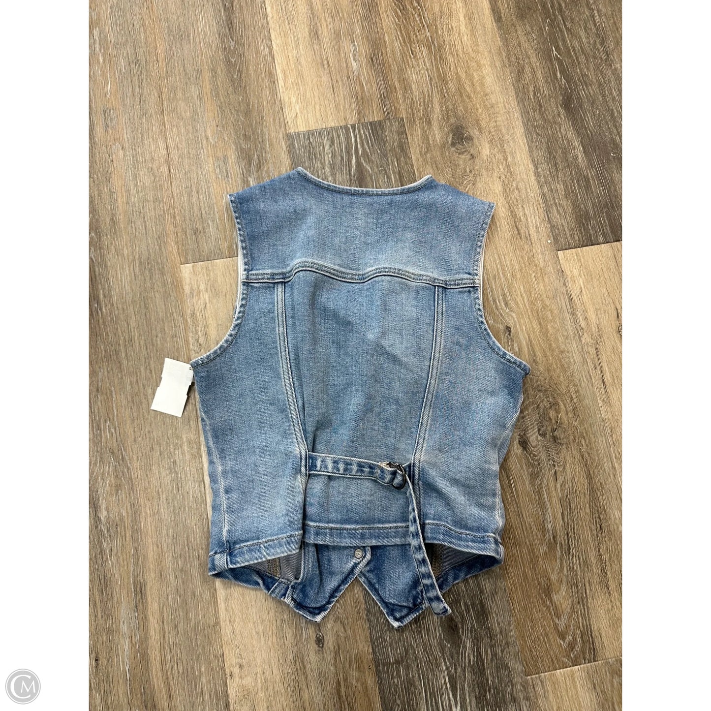 Top Sleeveless By Hidden LA In Blue Denim, Size: Xs