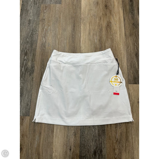 Athletic Skort By Tail In White, Size: L