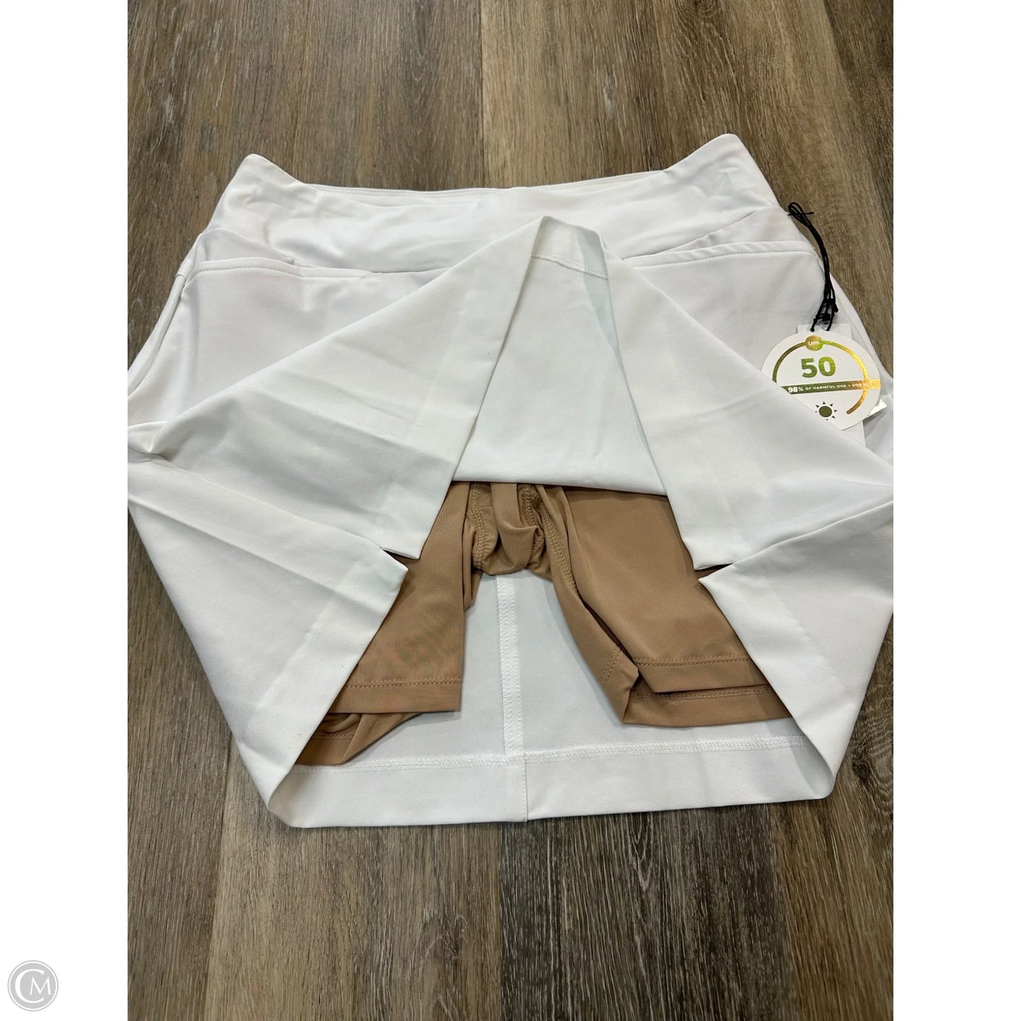 Athletic Skort By Tail In White, Size: L