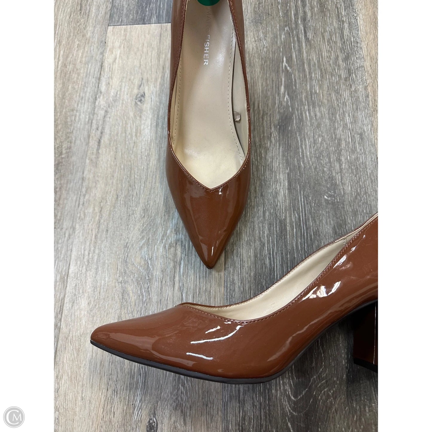 Shoes Heels Block By Marc Fisher In Brown, Size: 8