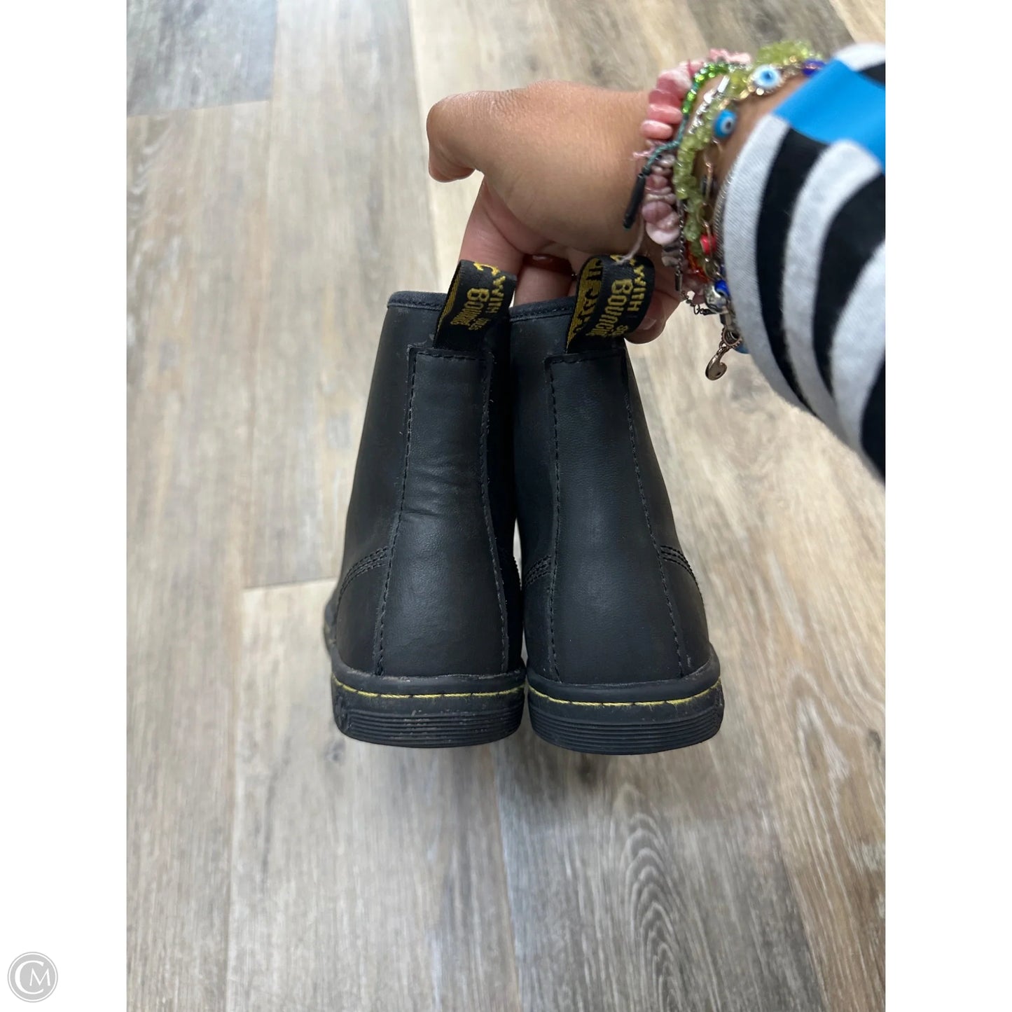 Boots Combat By Dr Martens In Black, Size: 7
