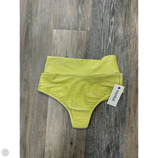 Swimsuit Bottom By Montce In Yellow, Size: Xs