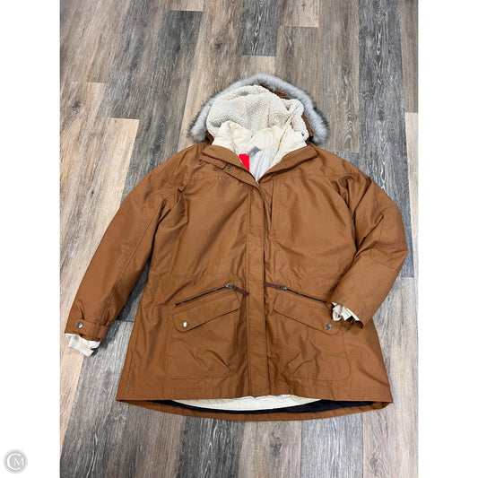 Coat Parka By Columbia In Orange, Size: 2x