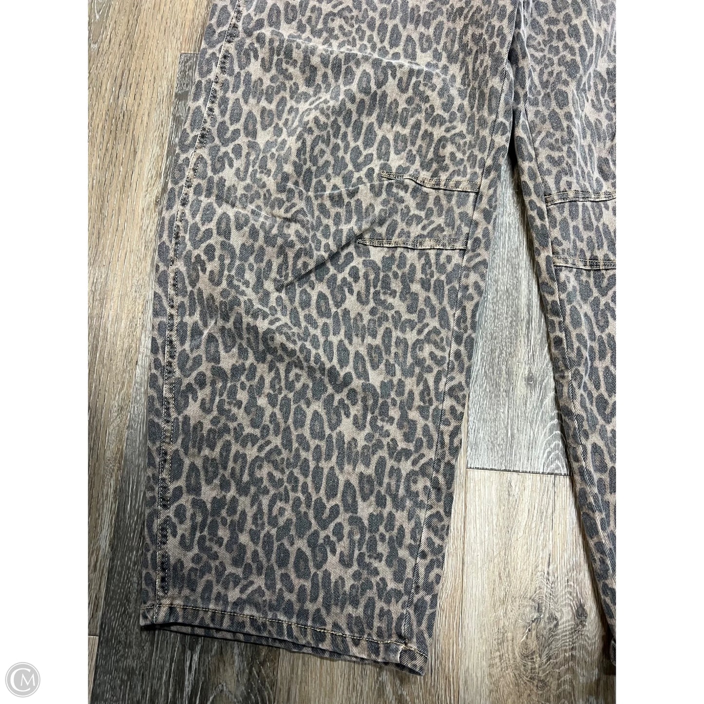 Jeans Wide Leg By Hidden In Animal Print, Size: 6