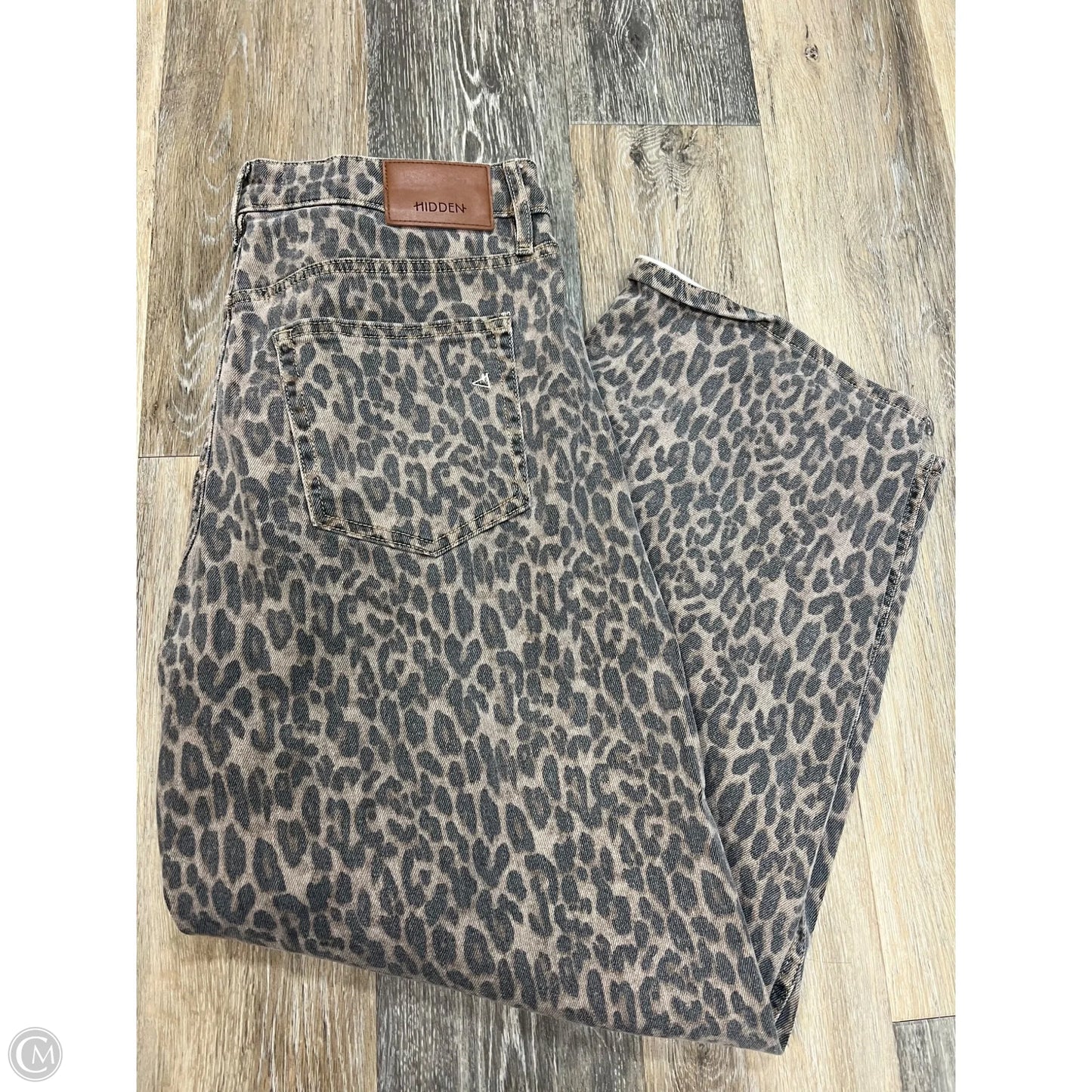 Jeans Wide Leg By Hidden In Animal Print, Size: 6