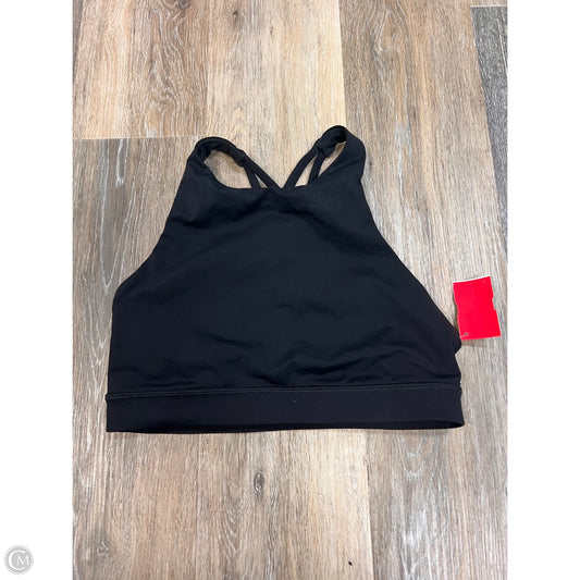 Athletic Bra By Lululemon In Black, Size: 6