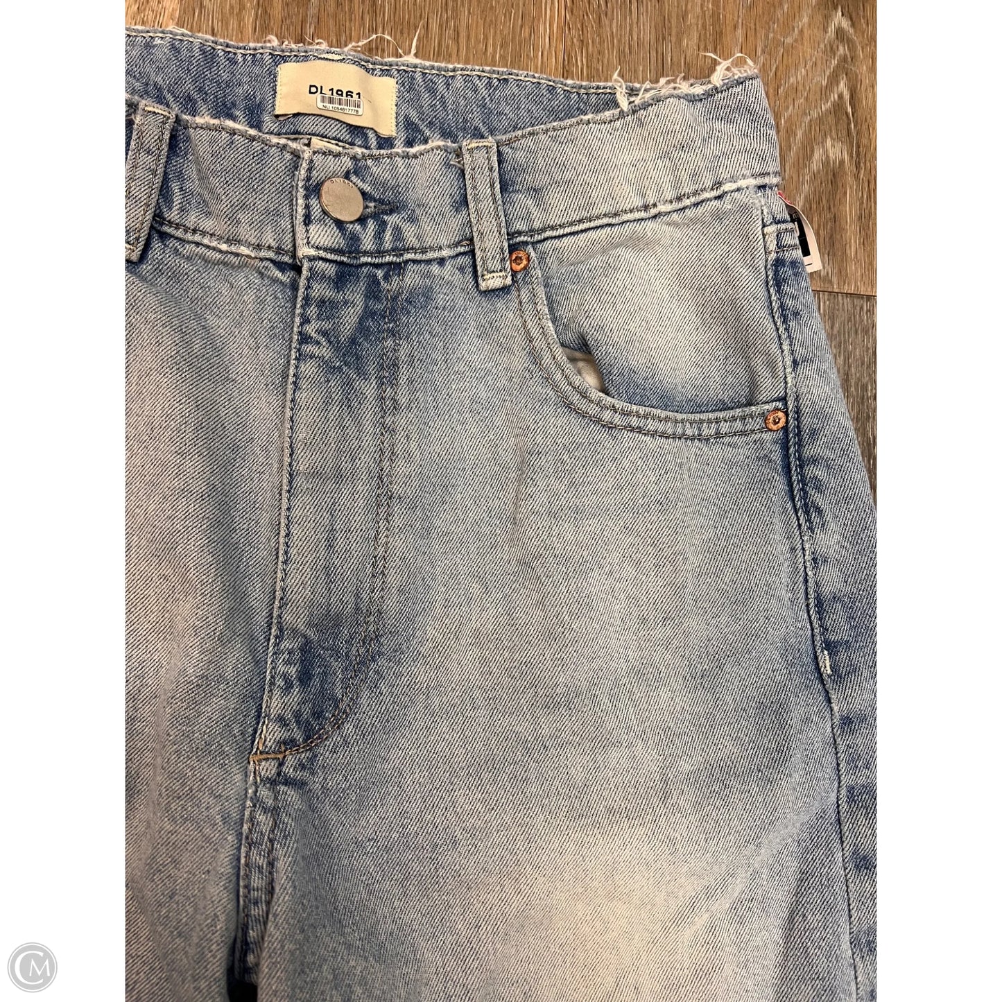 Jeans Wide Leg By Dl1961 In Blue Denim, Size: 1/25