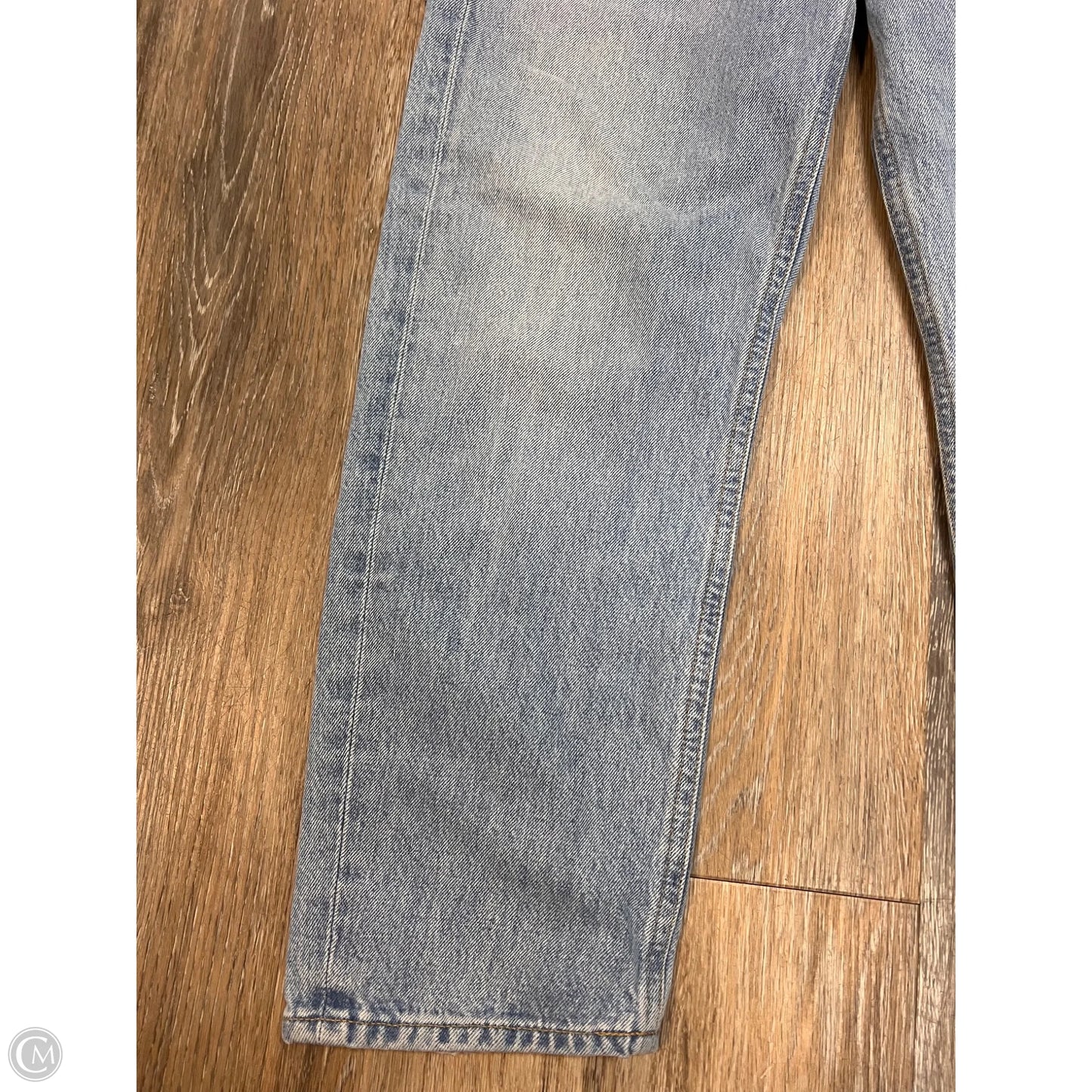 Jeans Straight By Citizens Of Humanity In Blue Denim, Size: 0