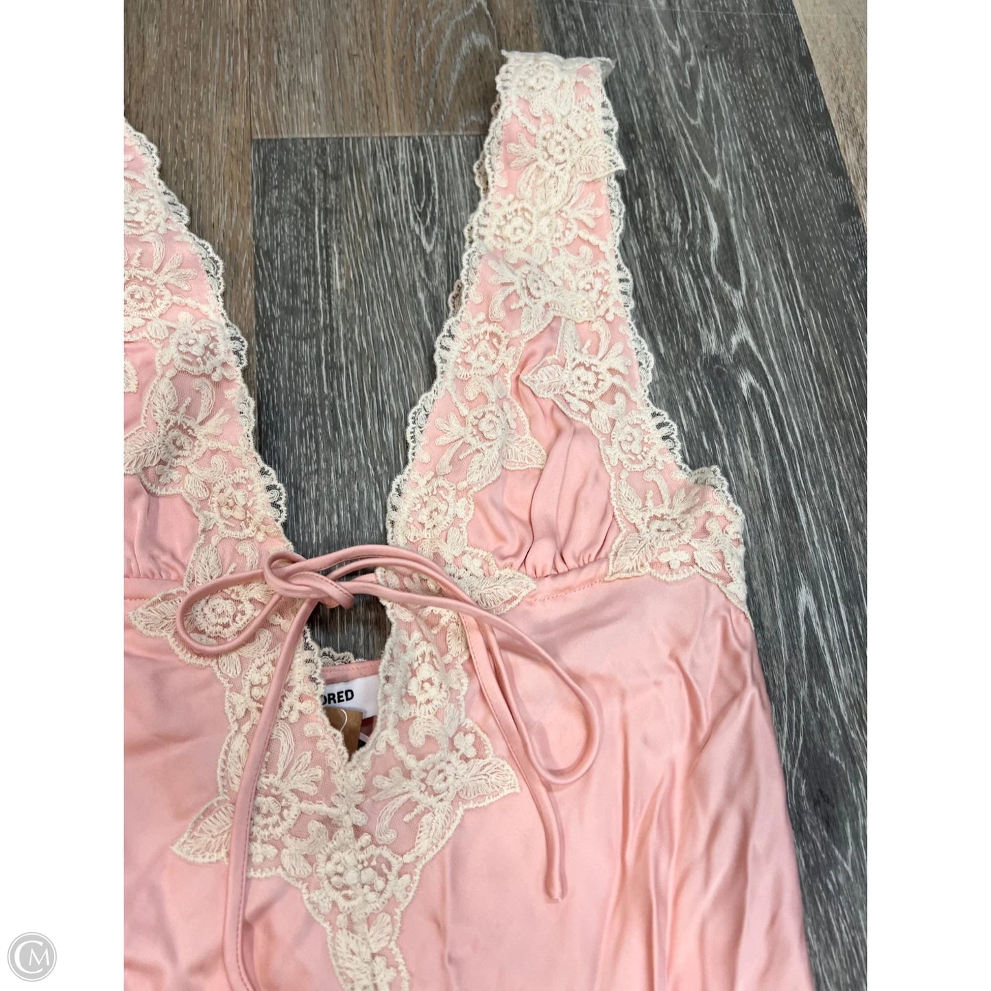 -Dress Party Long By Rumored In Pink, Size: Xs