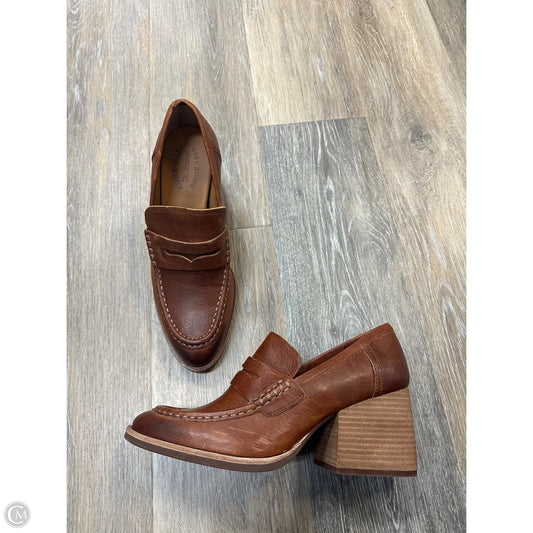 Shoes Heels Block By Kork Ease In Brown, Size: 9