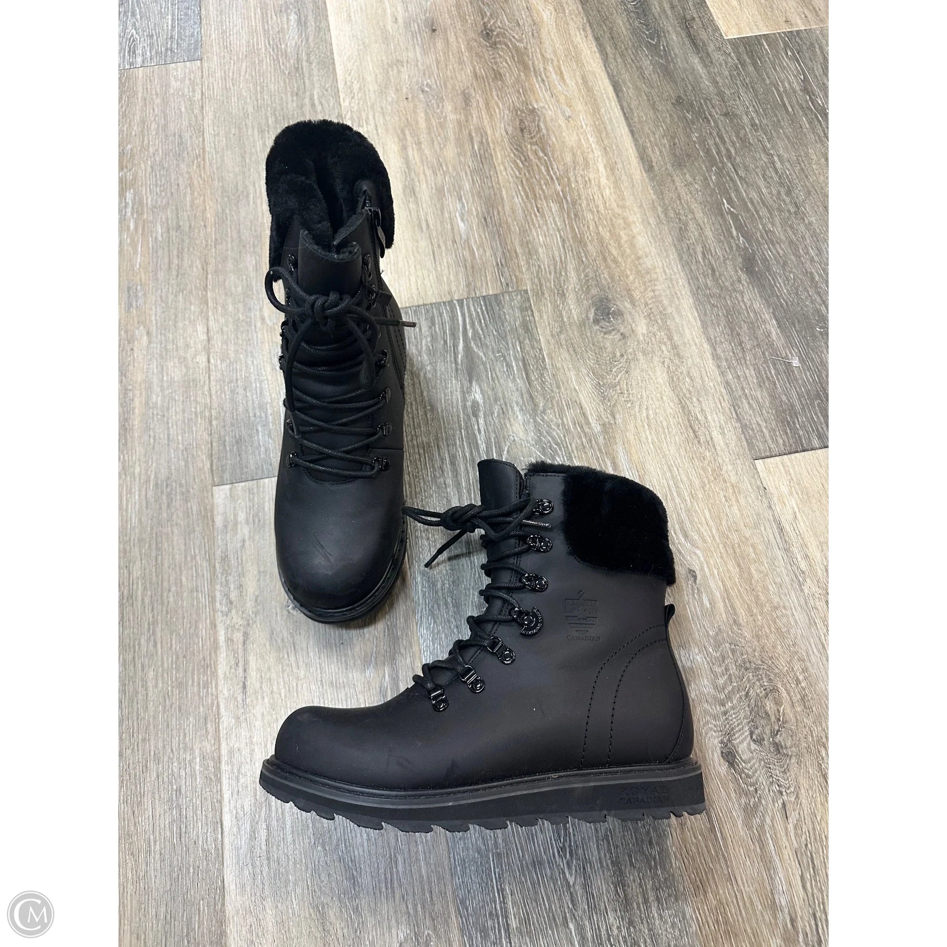 women's dress winter boots canada Royal Canadian Women's Dalhousie Tall Winter Boots, Waterproof Leather - Burgundy