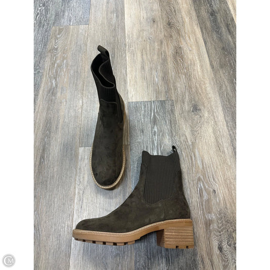 Boots Ankle Heels By Corkys In Brown, Size: 9