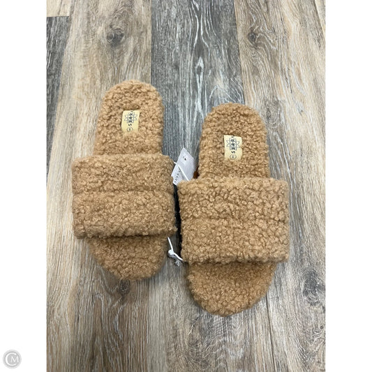 Slippers By Serra In Brown, Size: 9