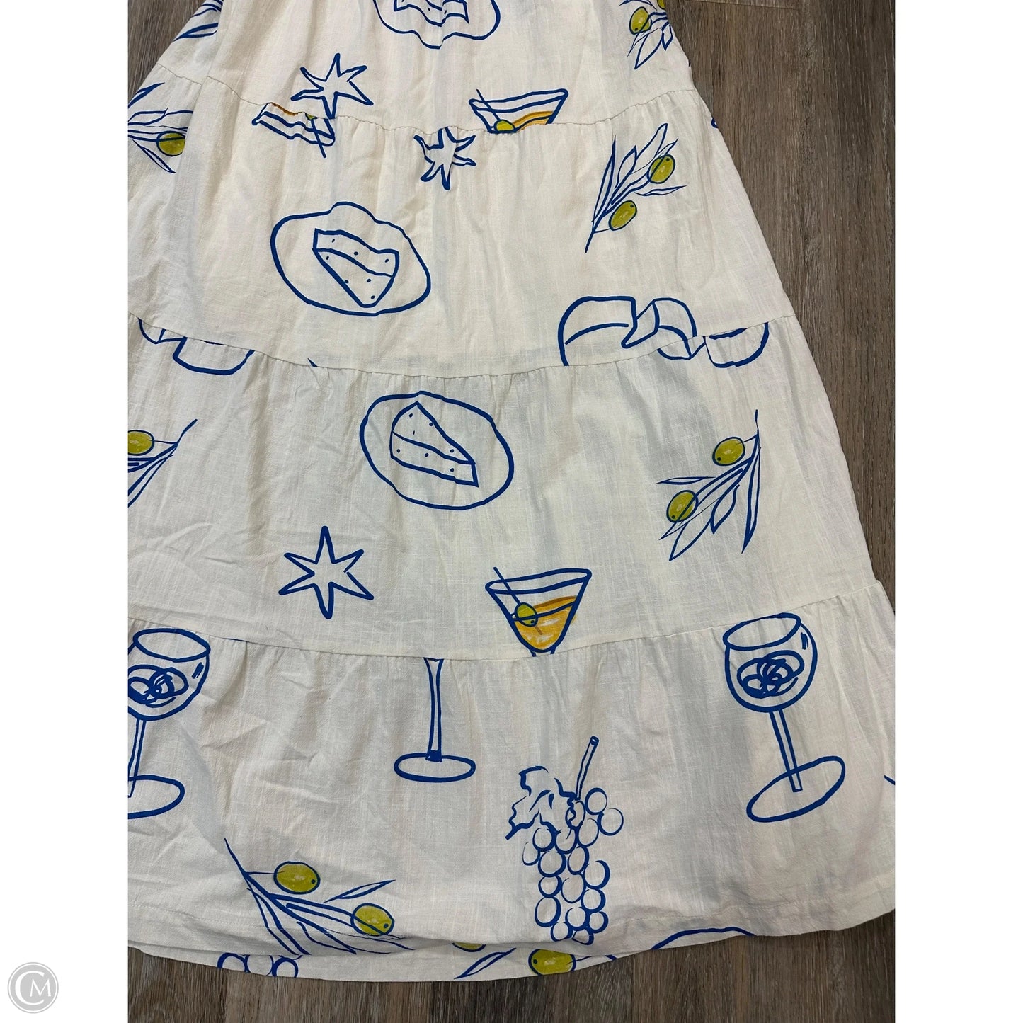 Dress Casual Maxi By Bailey Rose In Cream, Size: L