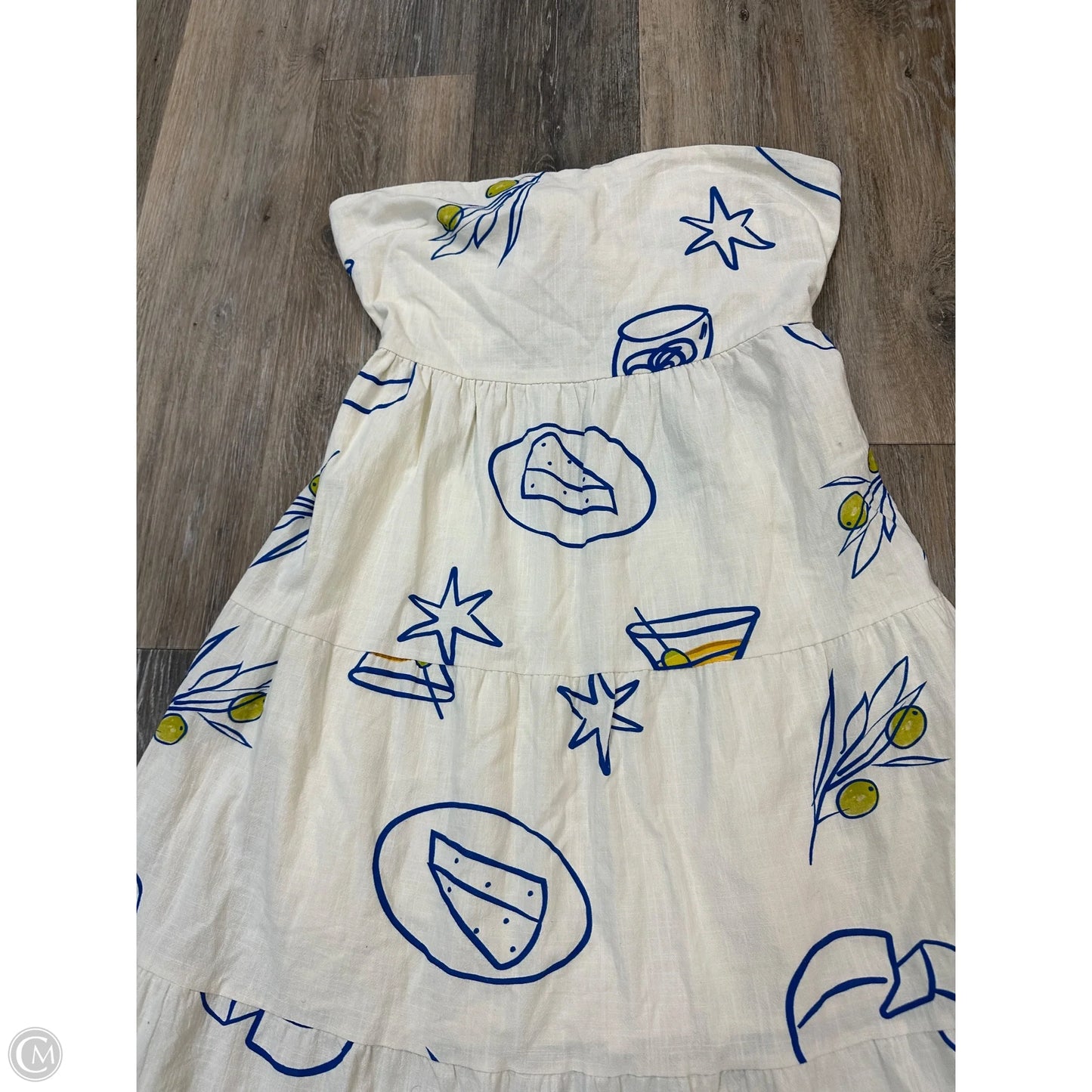 Dress Casual Maxi By Bailey Rose In Cream, Size: L