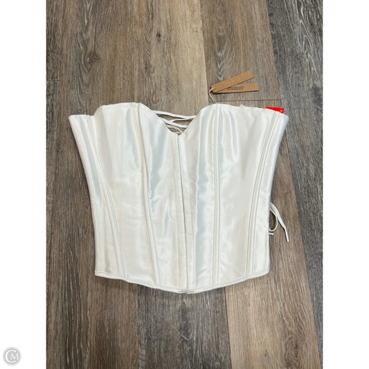 Top Sleeveless By Skims In White, Size: M