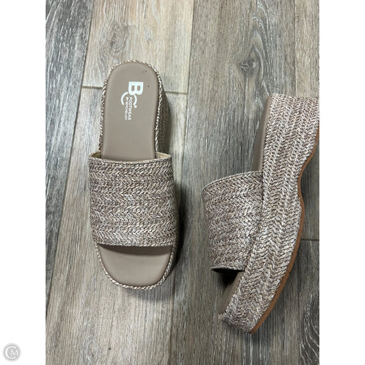 Sandals Flats By Seychelles In Tan, Size: 9