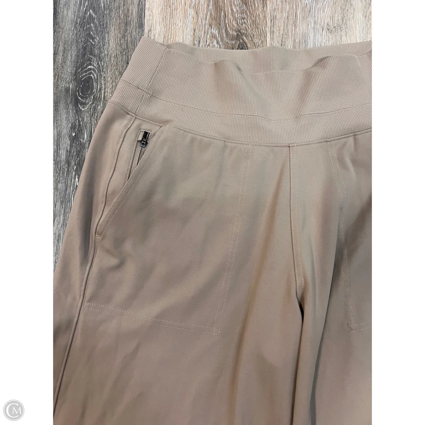 -Athletic Pants By Athleta In Tan, Size: M