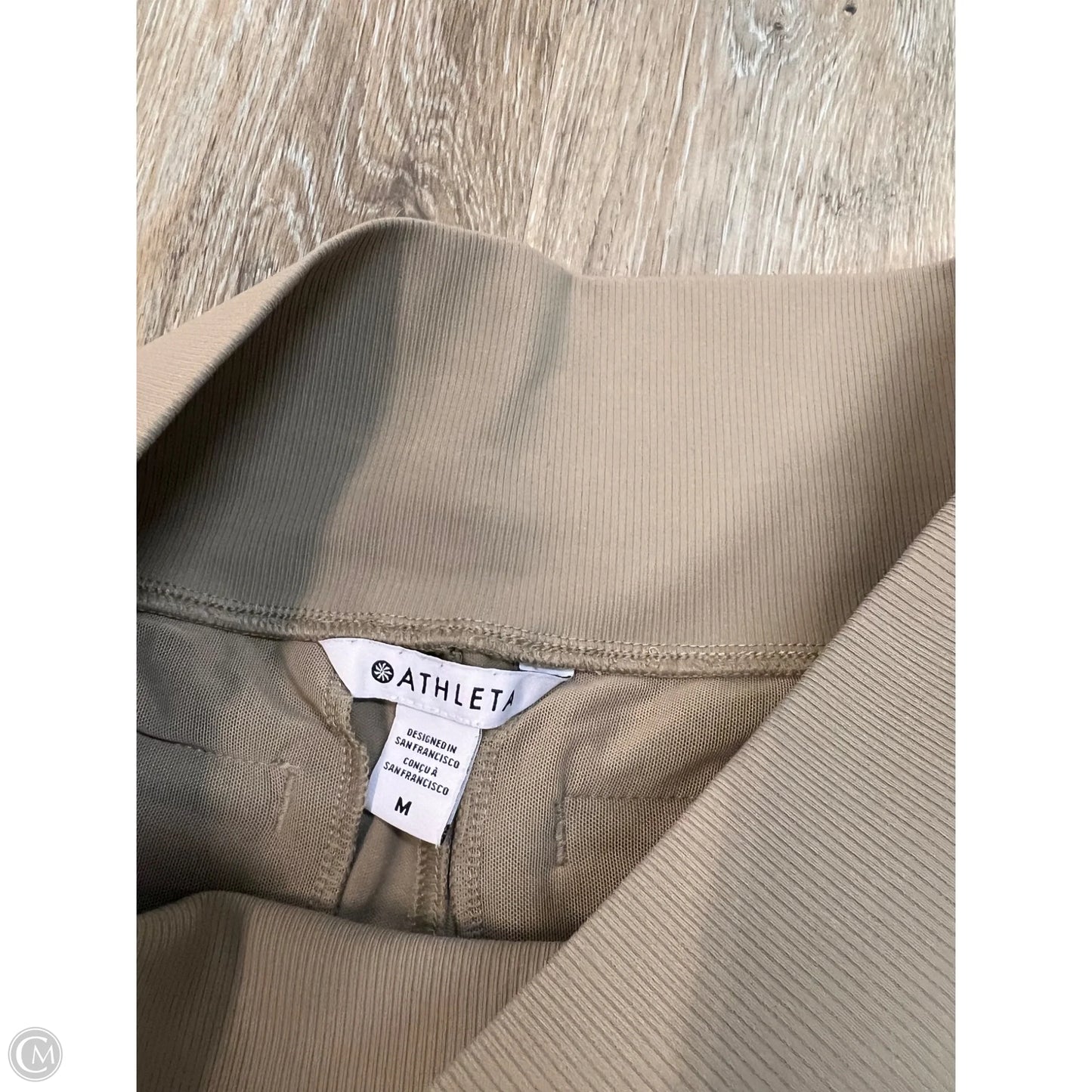 -Athletic Pants By Athleta In Tan, Size: M