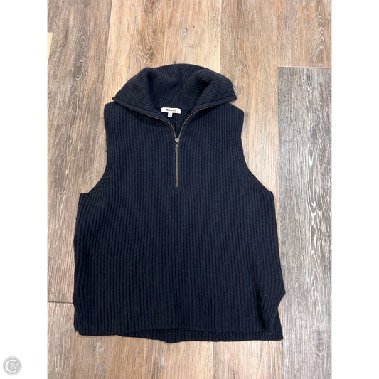 Vest Sweater By Madewell In Navy, Size: M