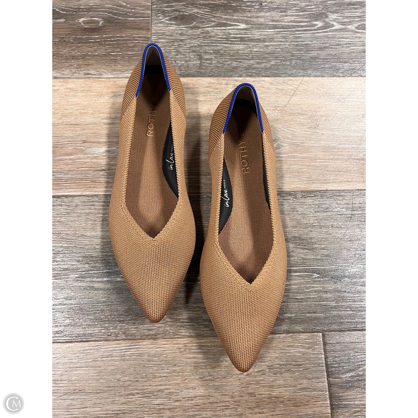 Shoes Flats By Rothys In Tan, Size: 9