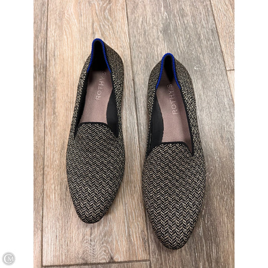 Shoes Flats By Rothys In Gold, Size: 7
