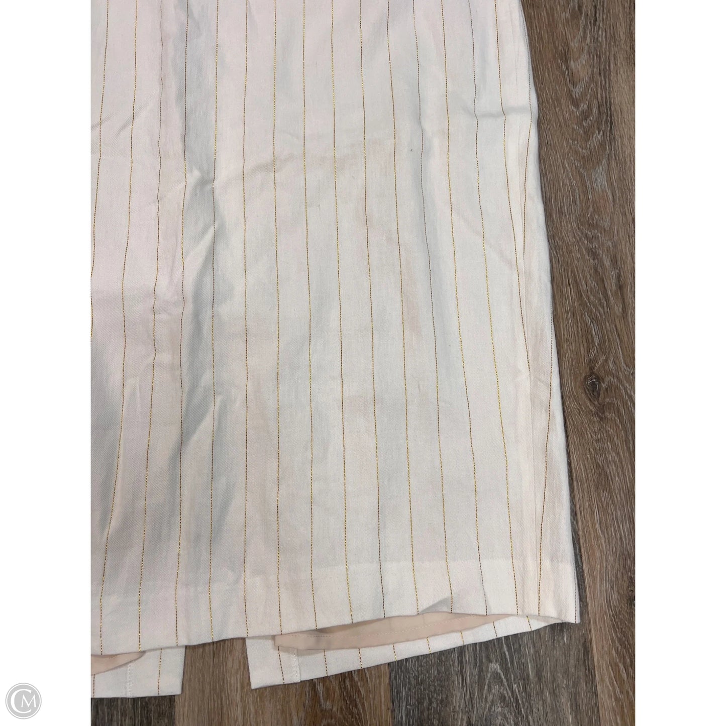 Skirt Midi By L Agence In Cream, Size: 14