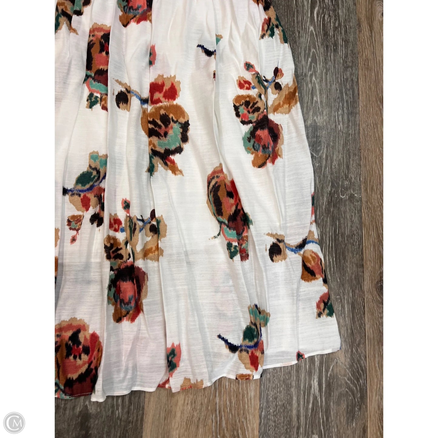 Skirt Maxi By Vince In White, Size: L