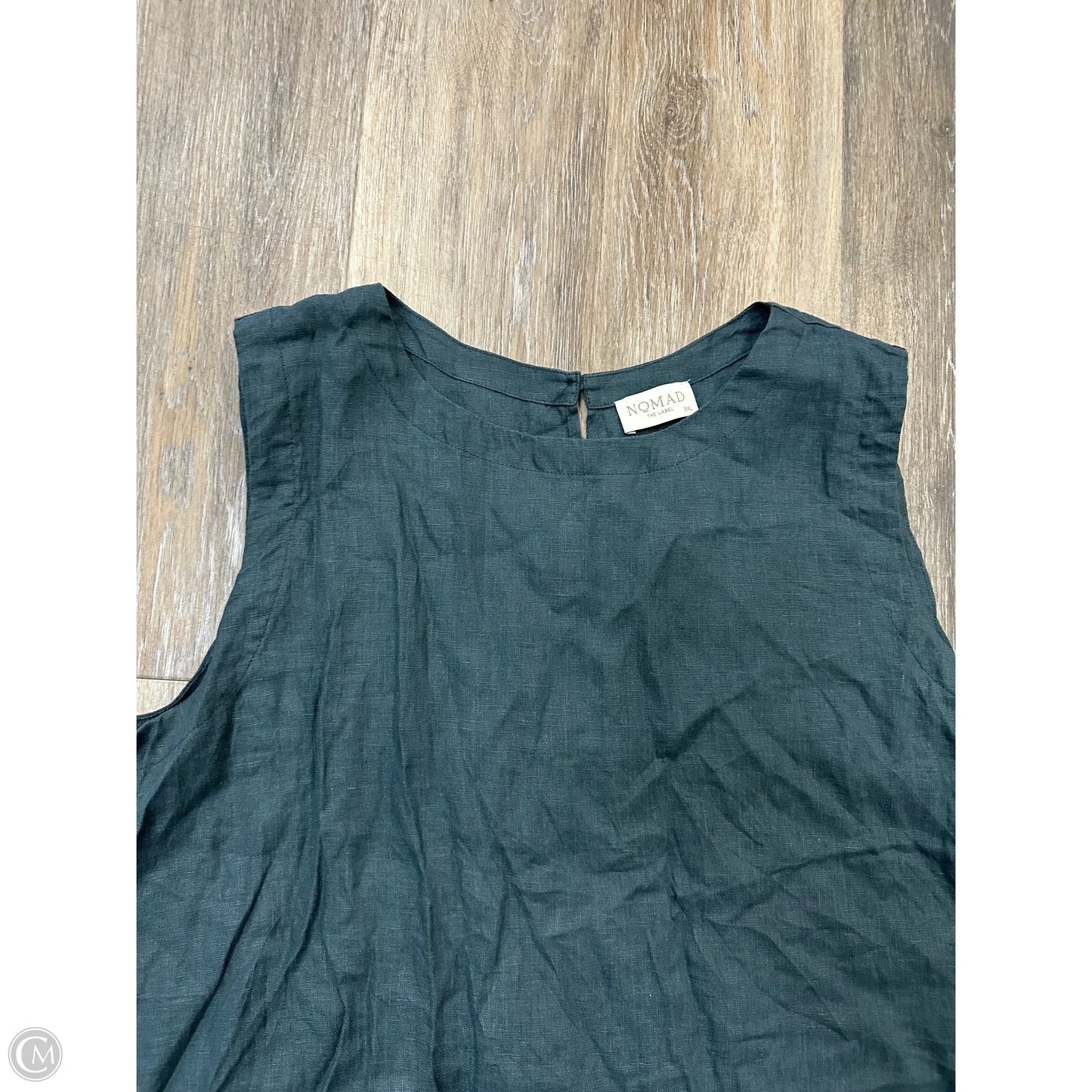 Top Sleeveless By Nomad The Label In Grey, Size: Xxl