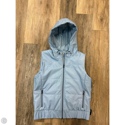 Vest Puffer & Quilted By J. Society In Blue, Size: M