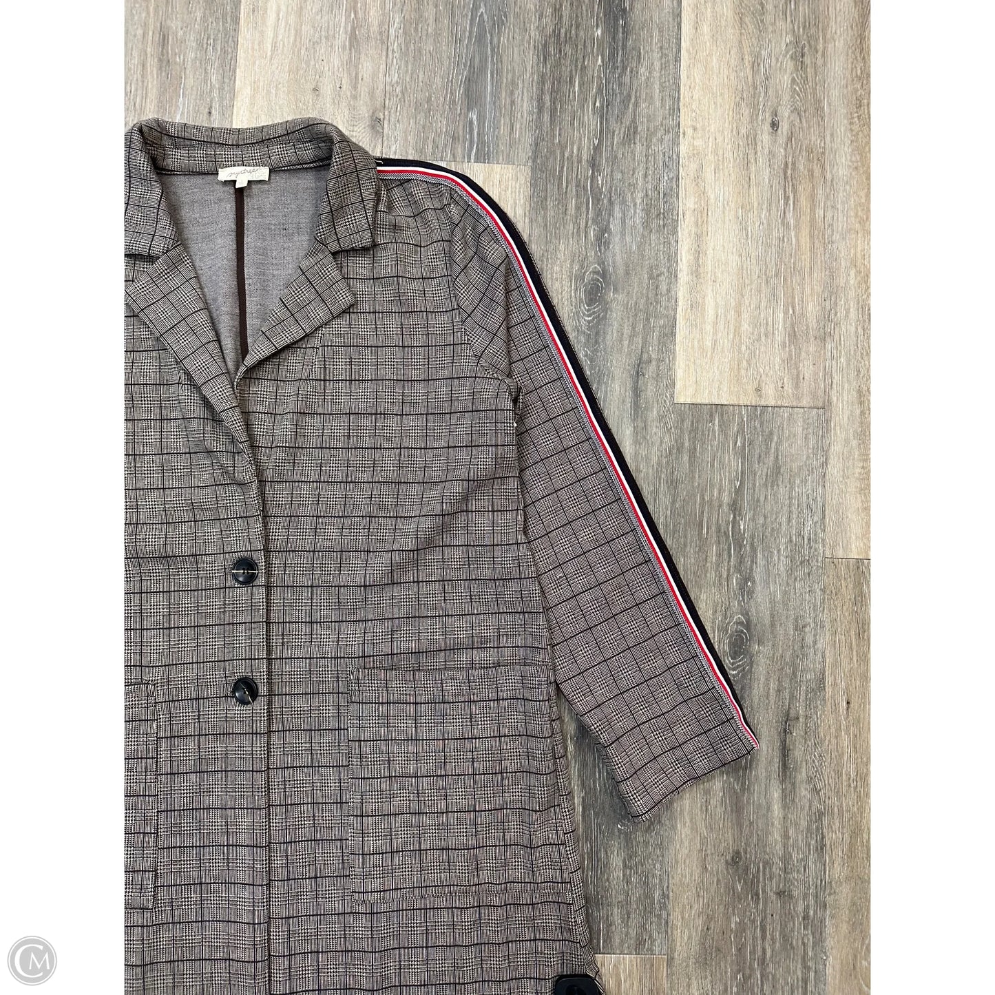 Jacket Other By Mystree In Brown, Size: L