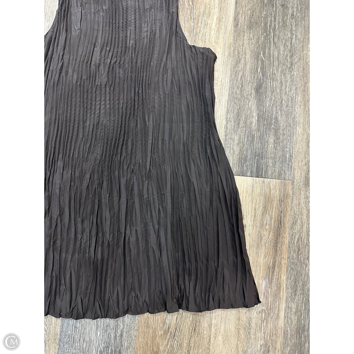 Top Sleeveless By Eileen Fisher In Brown, Size: L