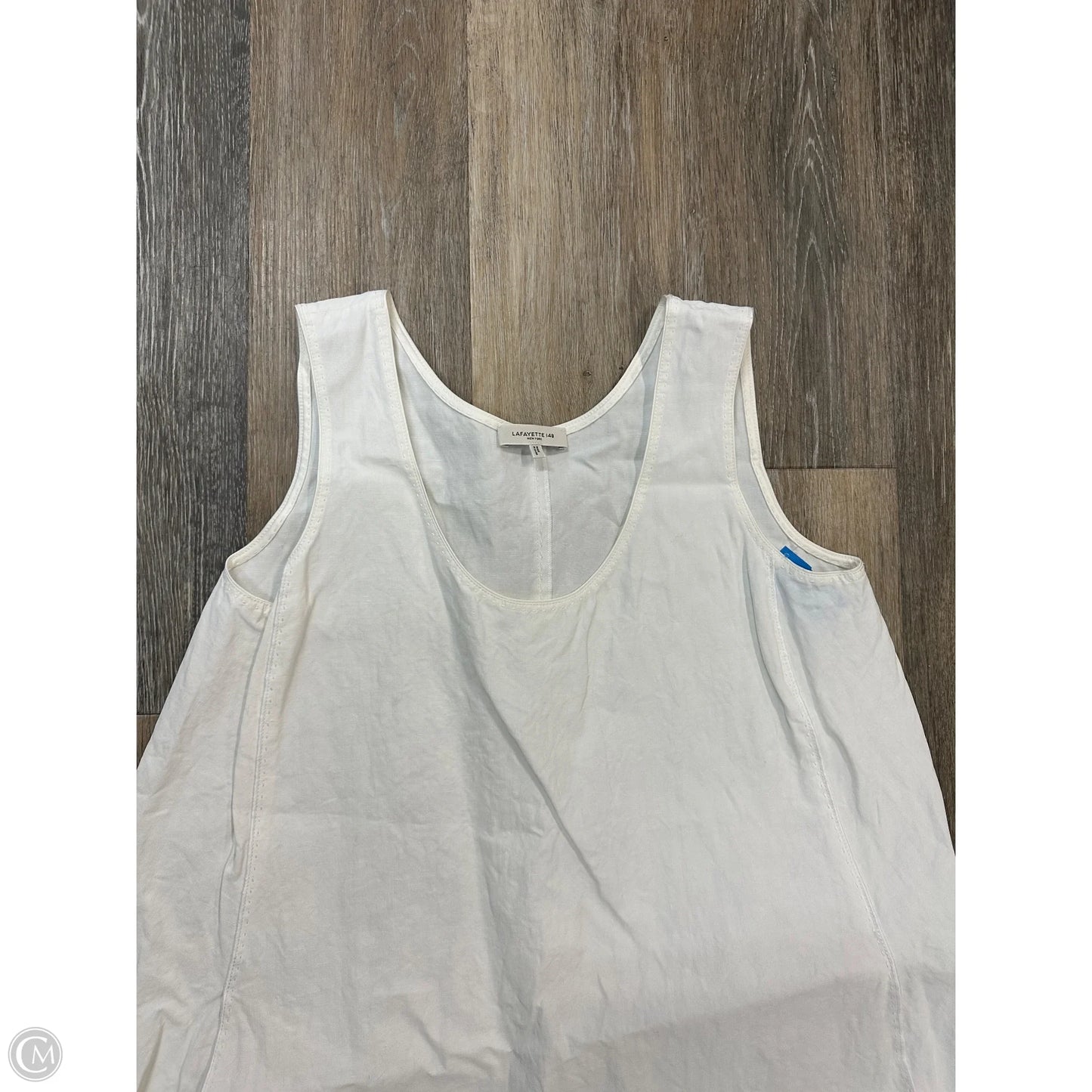 Dress Designer By Lafayette 148 In White, Size: M