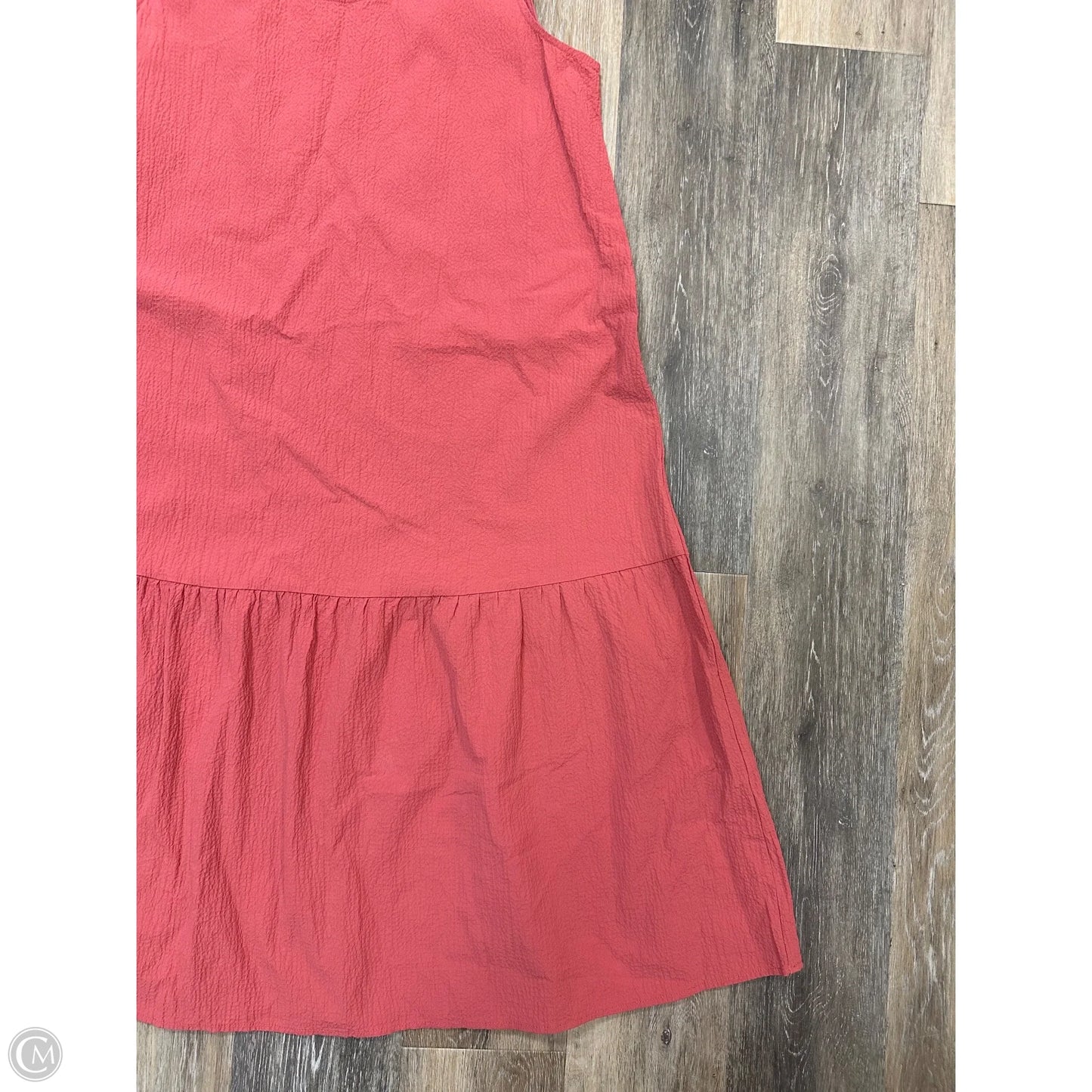 Dress Casual Maxi By Eileen Fisher In Coral, Size: M
