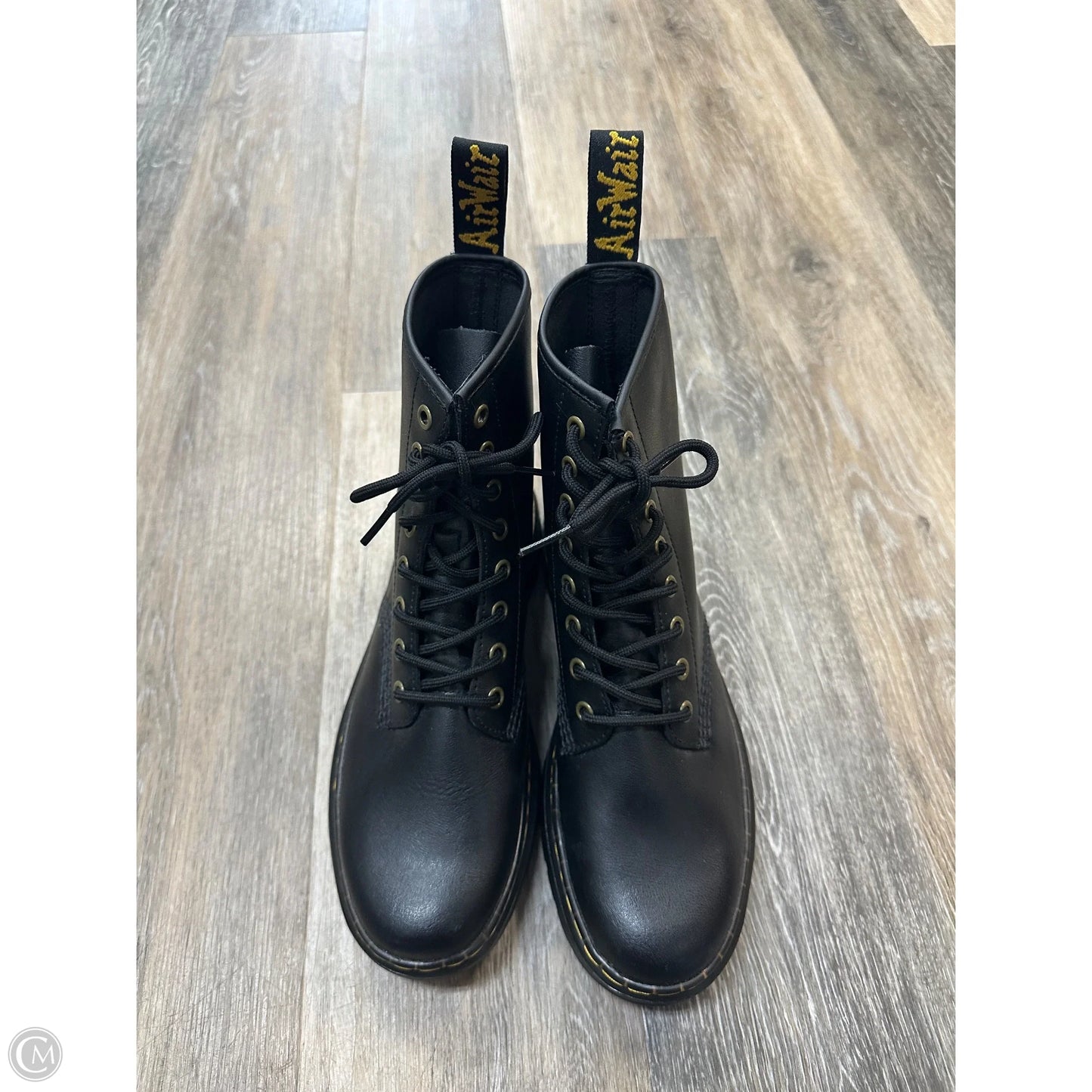 Boots Combat By Dr Martens In Black, Size: 8