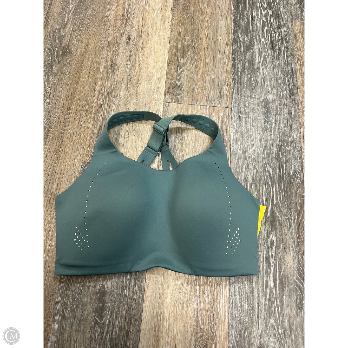 Athletic Bra By Lululemon In Green, Size: 36DDD