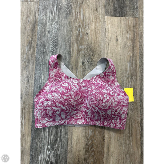 Athletic Bra By Lululemon In Pink, Size: 36d