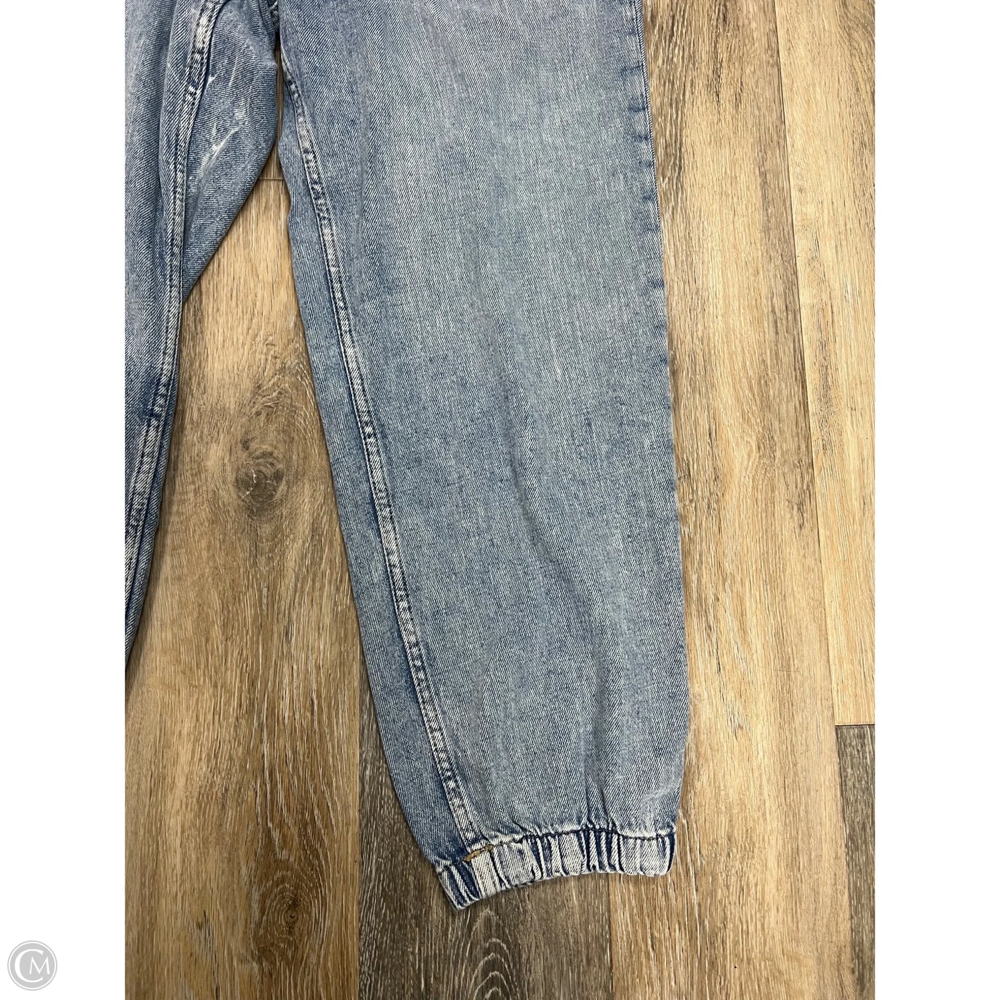 Jeans Straight By Gap In Blue Denim, Size: L