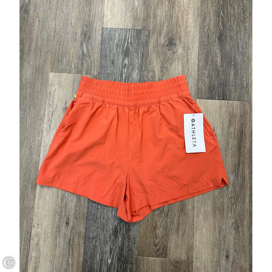 Athletic Shorts By Athleta In Orange, Size: Xs