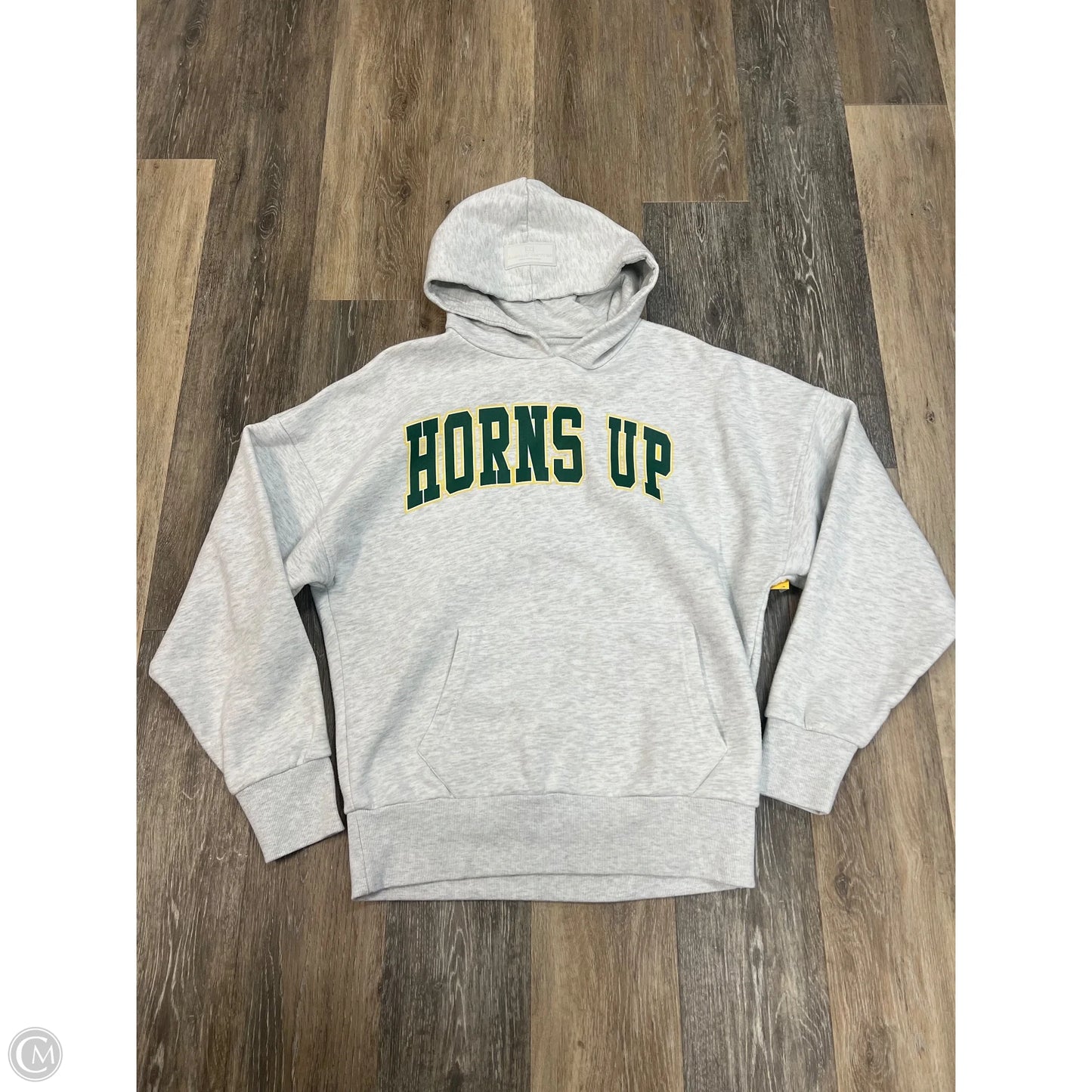 Athletic Sweatshirt Hoodie By GAMEDAY Couture In White, Size: S