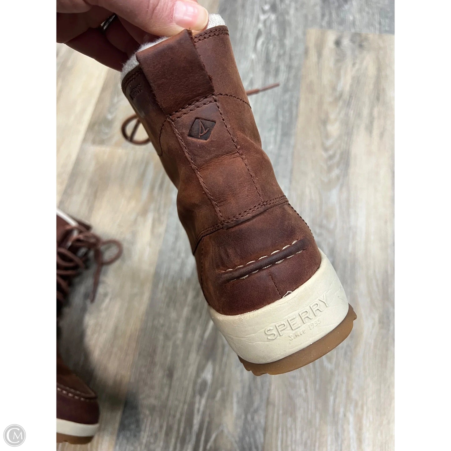 Boots Snow By Sperry In Brown, Size: 10