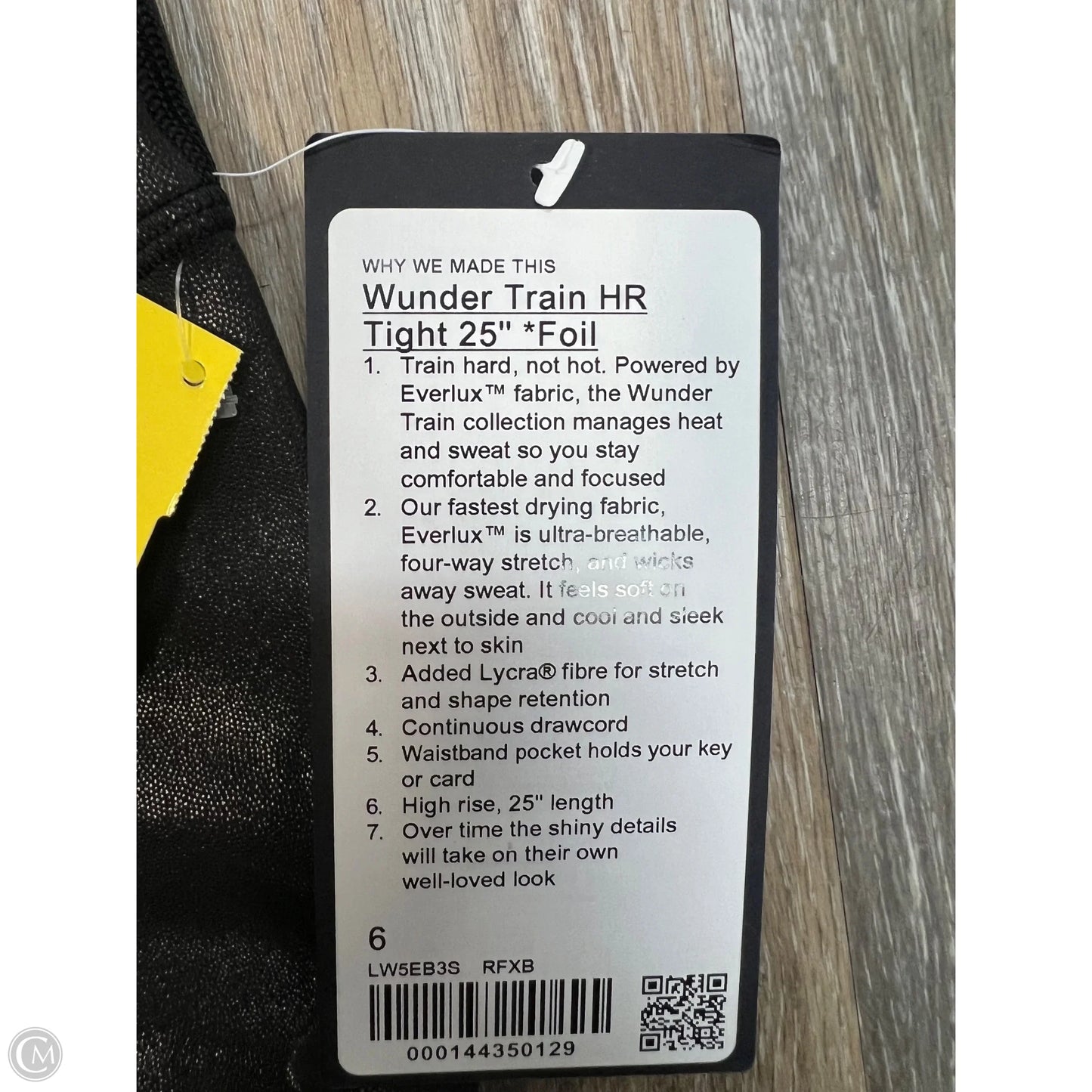 Athletic Pants By Lululemon In Black, Size: 6