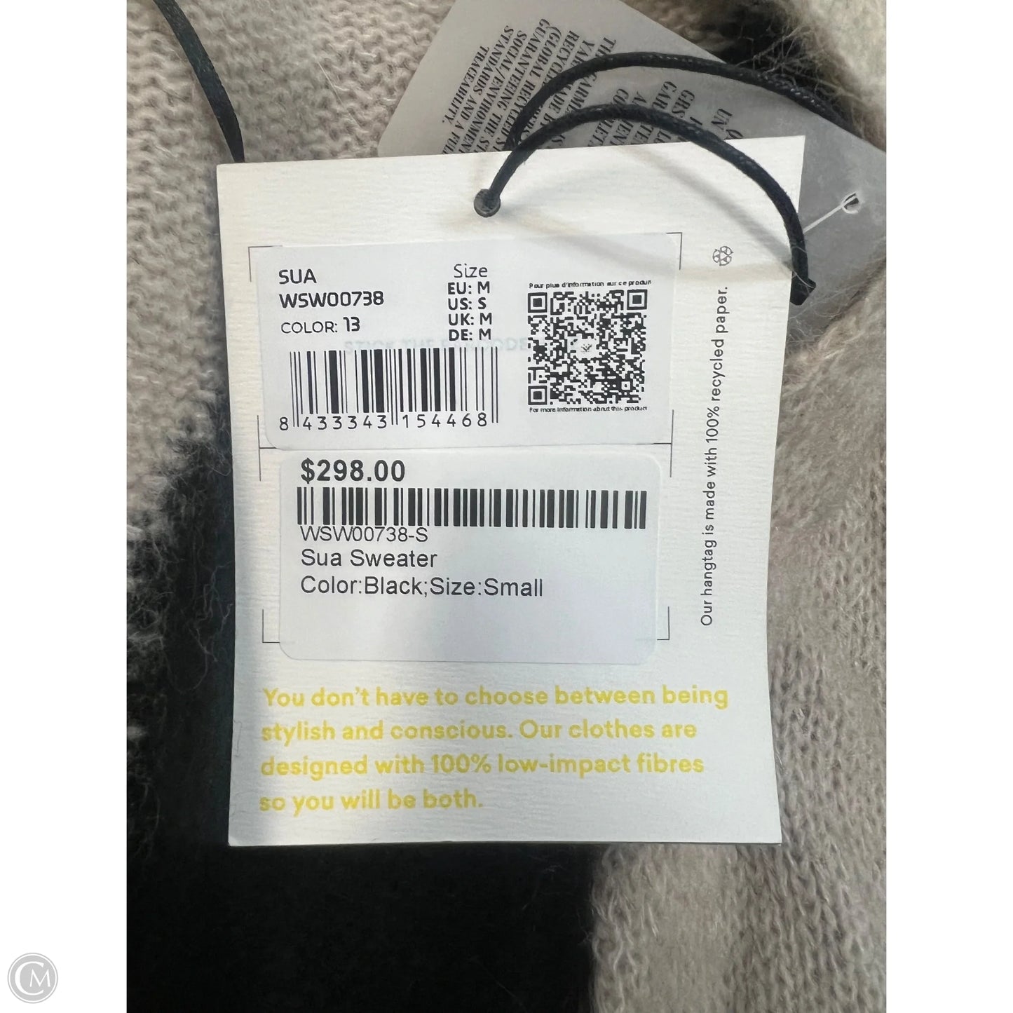 Sweater Cardigan By SKFK In Tan, Size: S