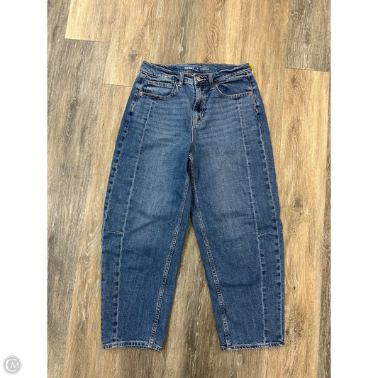 Jeans Wide Leg By Old Navy In Blue Denim, Size: 4